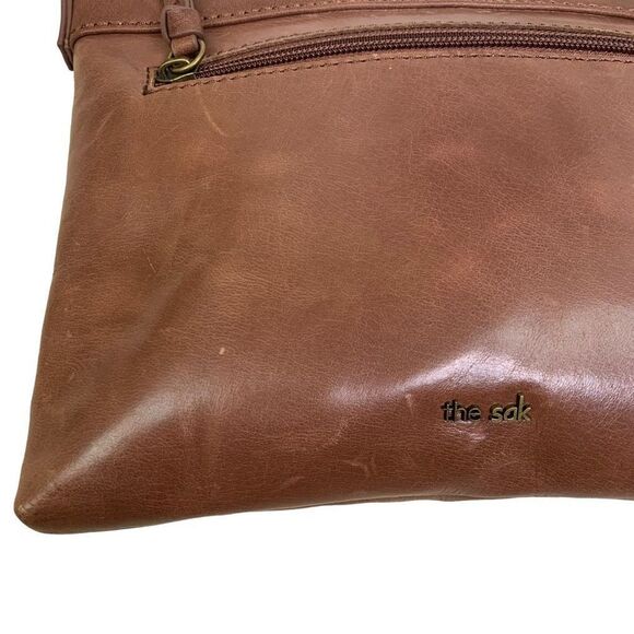 New The Sak Sanibel Leather Mini Crossbody Bag - Picture 4 of 10